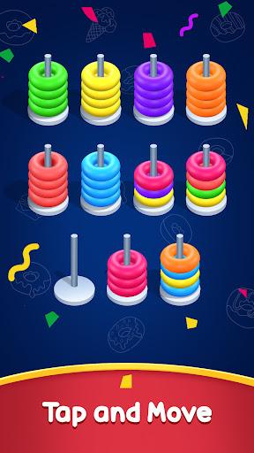 Donut Sort Puzzle: Color Sorti - عکس بازی موبایلی اندروید