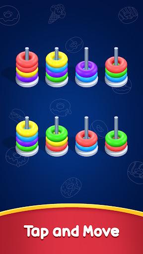 Donut Sort Puzzle: Color Sorti - عکس بازی موبایلی اندروید