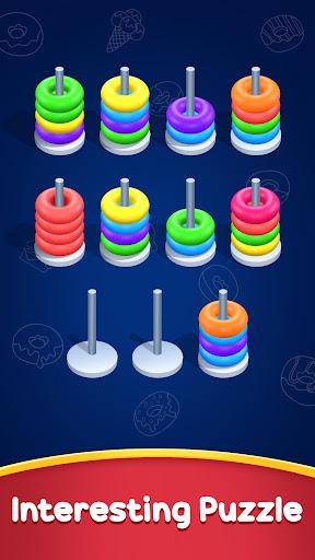 Donut Sort Puzzle: Color Sorti - عکس بازی موبایلی اندروید
