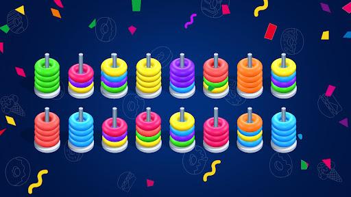 Donut Sort Puzzle: Color Sorti - عکس بازی موبایلی اندروید