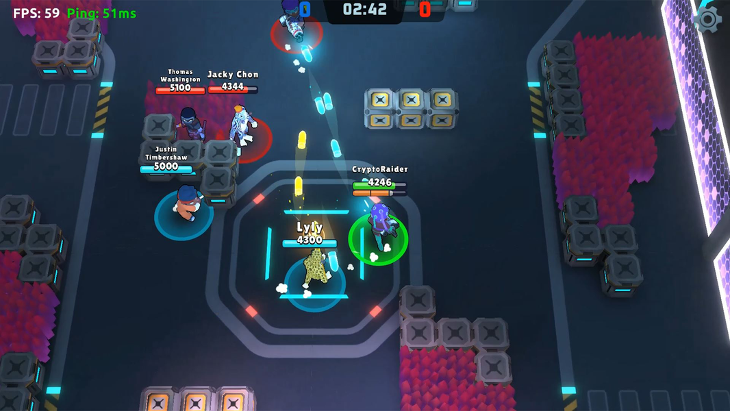 Galaxy Fight Club - Gameplay image of android game