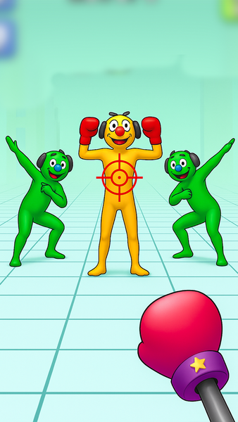 Punch Annoying Uncle Game - Gameplay image of android game
