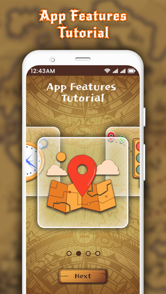Digital Compass - عکس برنامه موبایلی اندروید