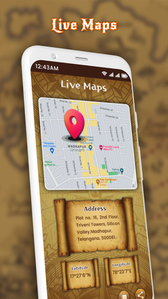 Digital Compass - عکس برنامه موبایلی اندروید