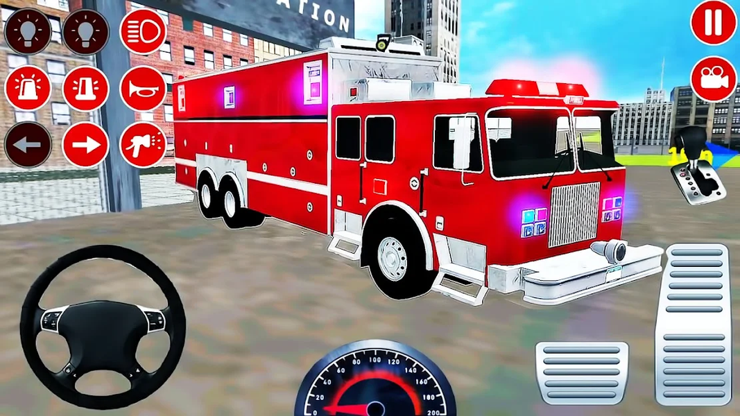 Firefighter Police Ambulance - عکس بازی موبایلی اندروید