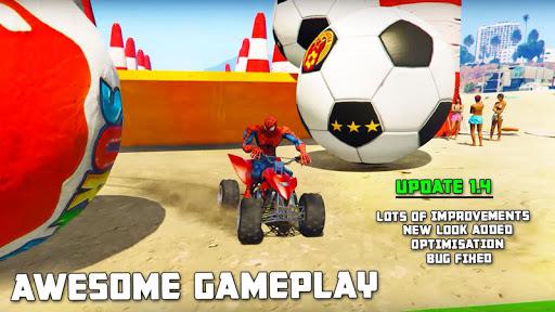 ATV Quads Bike Stunt Racing 3D - Gameplay image of android game