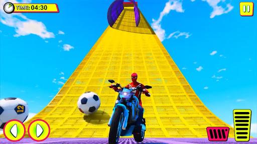 Superhero Tricky Bike Stunt - عکس بازی موبایلی اندروید