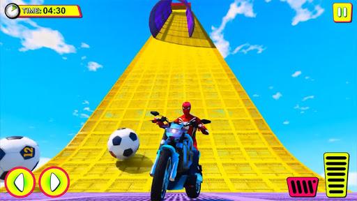 Superhero Tricky Bike Stunt GT Racing - عکس بازی موبایلی اندروید