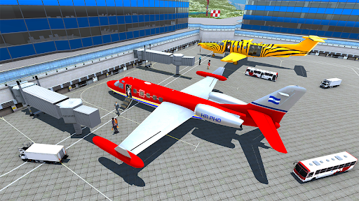 Airplane Flight Sim Pilot Game - عکس برنامه موبایلی اندروید