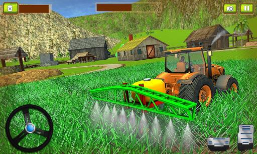 Farm Tractor Driving Simulator - عکس برنامه موبایلی اندروید