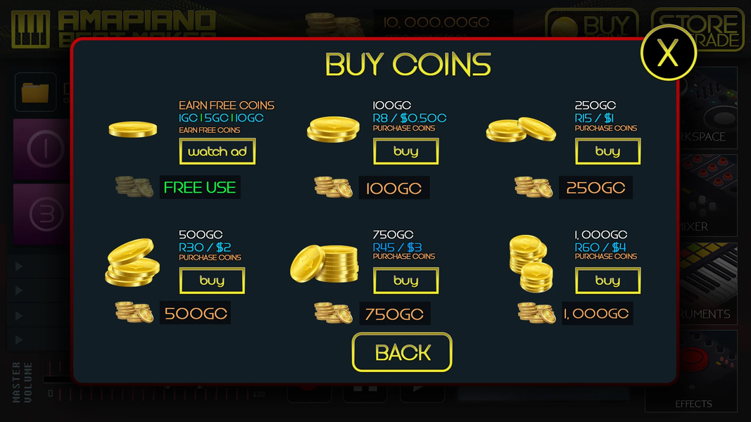 AmaPiano Beat Maker - عکس برنامه موبایلی اندروید