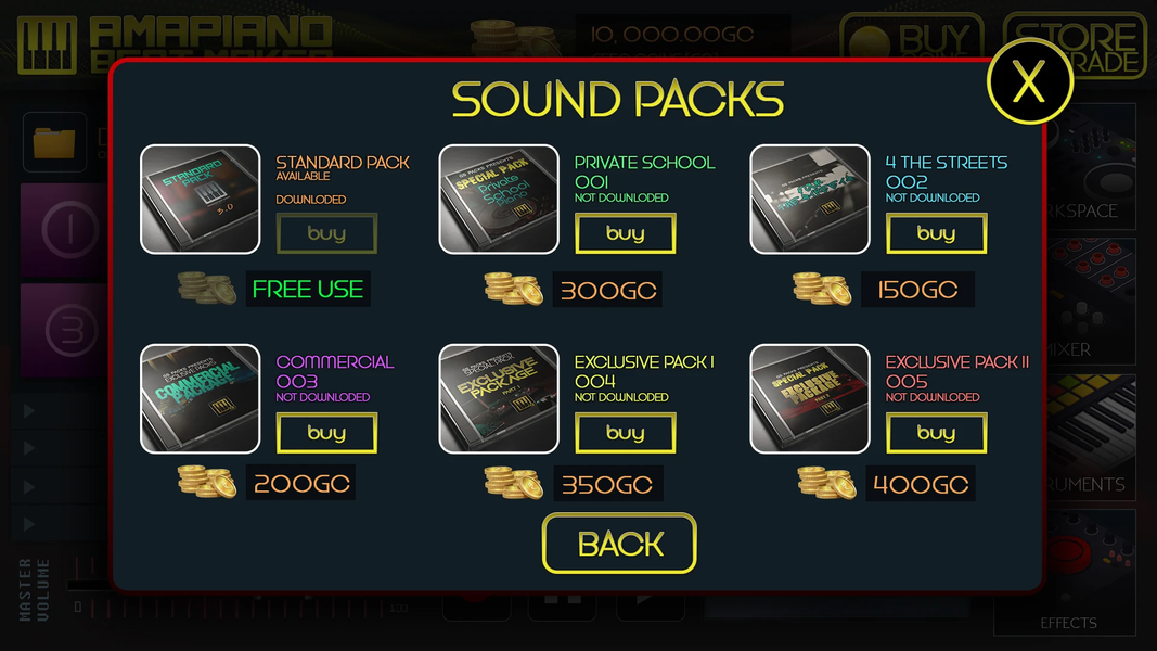 AmaPiano Beat Maker - عکس برنامه موبایلی اندروید