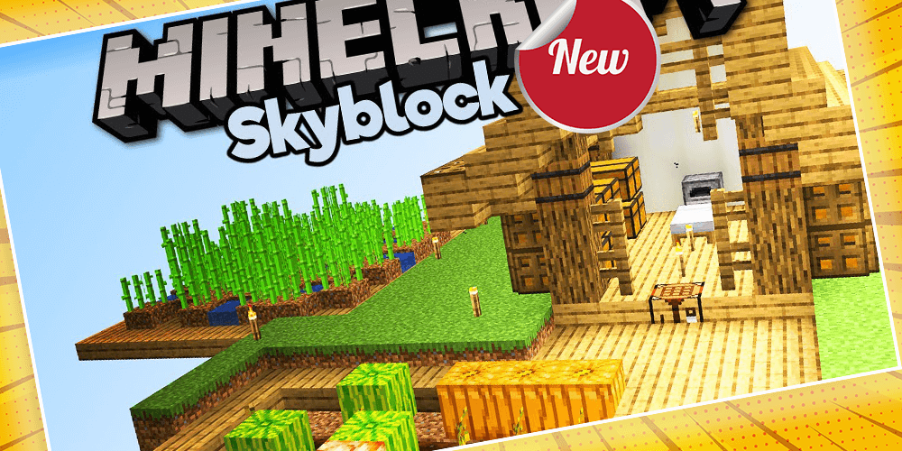 Sky block Maps Island Survival - عکس برنامه موبایلی اندروید