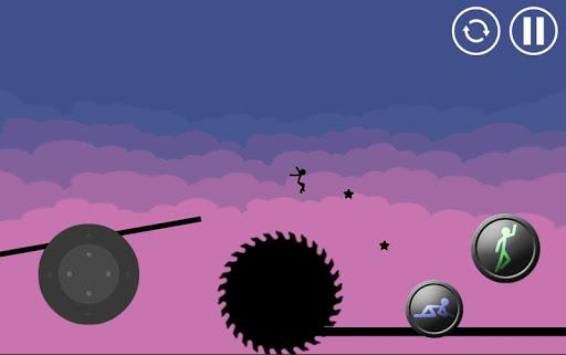 Stickman Parkour Platform: Epi - Gameplay image of android game