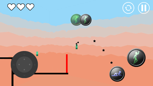 Stickman Parkour Platform 2 - Ninja simulator - عکس بازی موبایلی اندروید