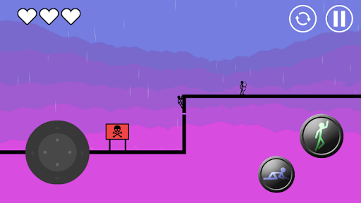 Stickman Parkour Platform 2 - Ninja simulator - عکس بازی موبایلی اندروید