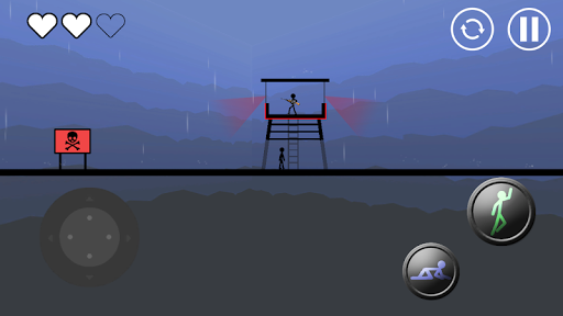 Stickman Parkour Platform ۲ - Ninja simulator - عکس بازی موبایلی اندروید