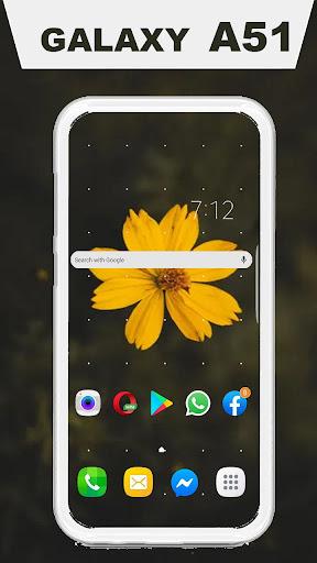 Theme for Samsung Galaxy A51 - عکس برنامه موبایلی اندروید