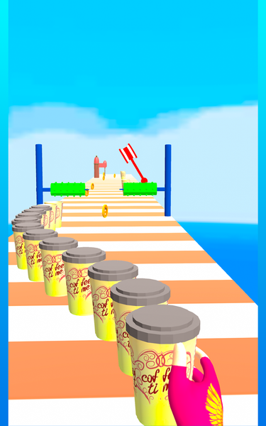 Perfect Coffee Cup Stack ۳D - عکس بازی موبایلی اندروید