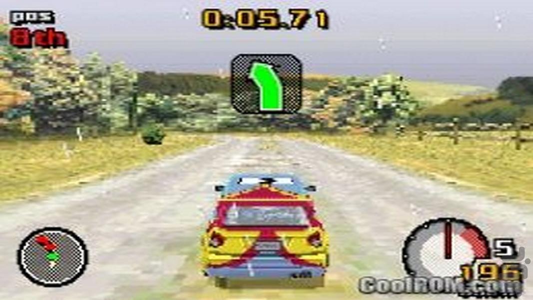 تخت گاز رالی - Gameplay image of android game