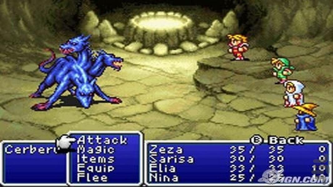 Final Fantasy I &amp; II - Dawn - Gameplay image of android game