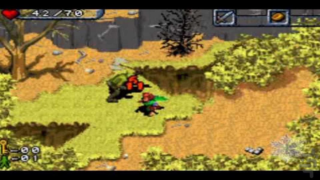 Hobbit The gba - Gameplay image of android game
