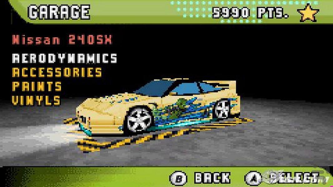 Need for Speed Underground 2 gba - Gameplay image of android game