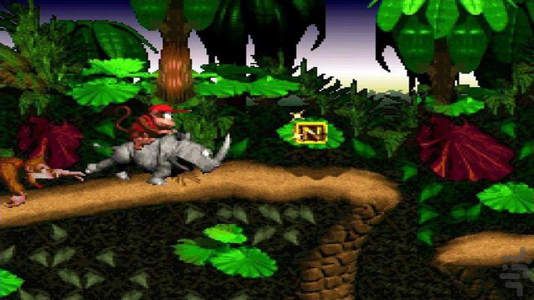 donkey kong country - Gameplay image of android game