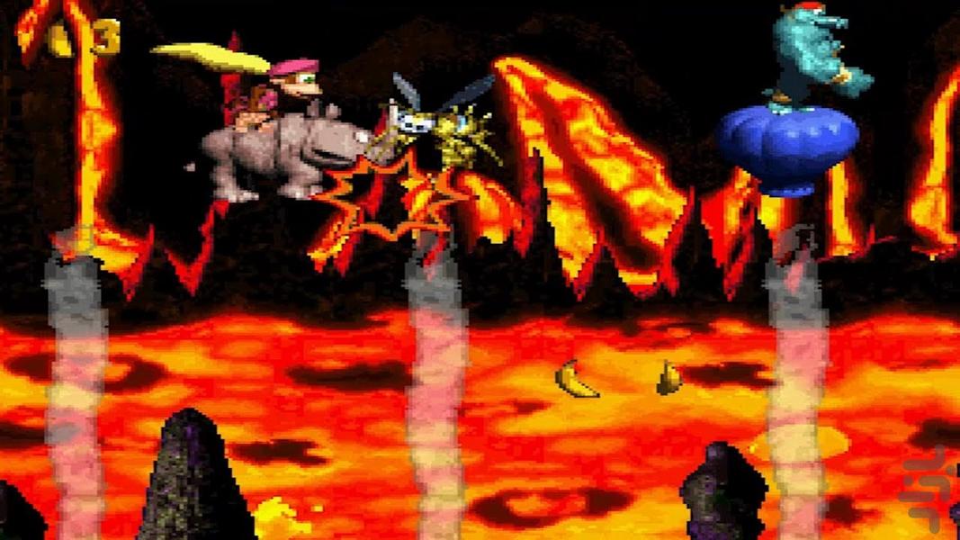 donkey kong country 2 - Gameplay image of android game