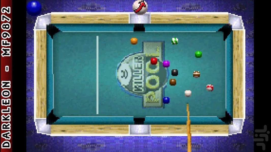 killer 3d pool - Gameplay image of android game