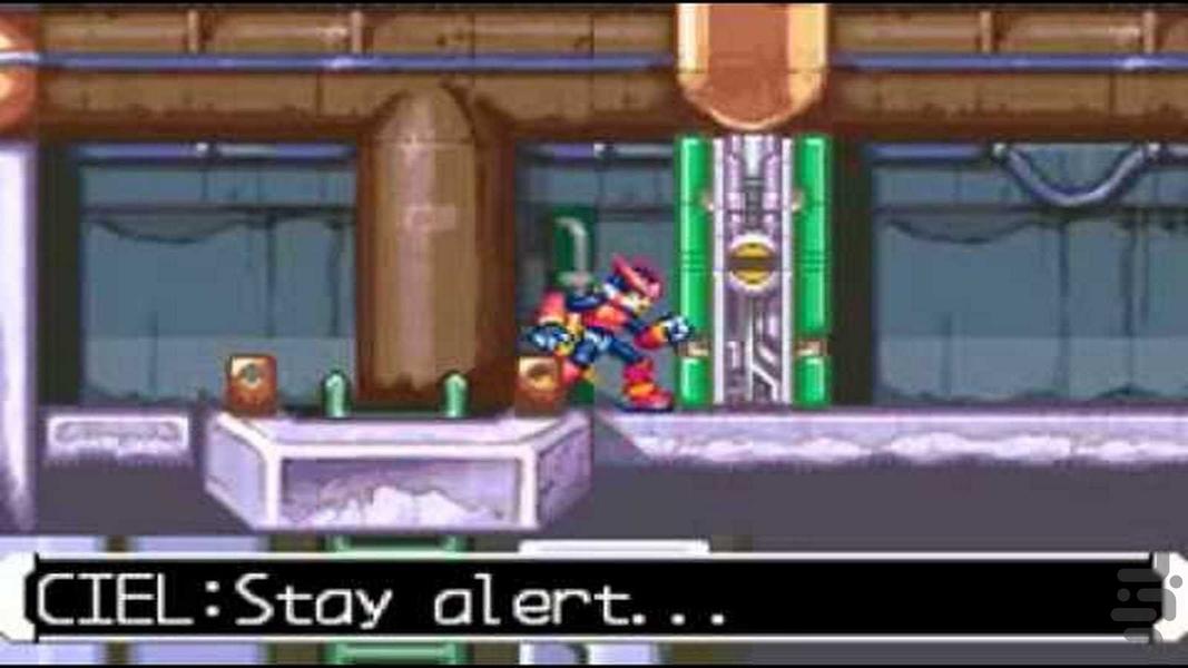 megaman zero gba - Gameplay image of android game