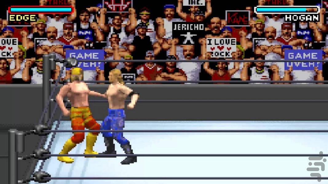 wwe road to wrestlemania x8 gba - Gameplay image of android game