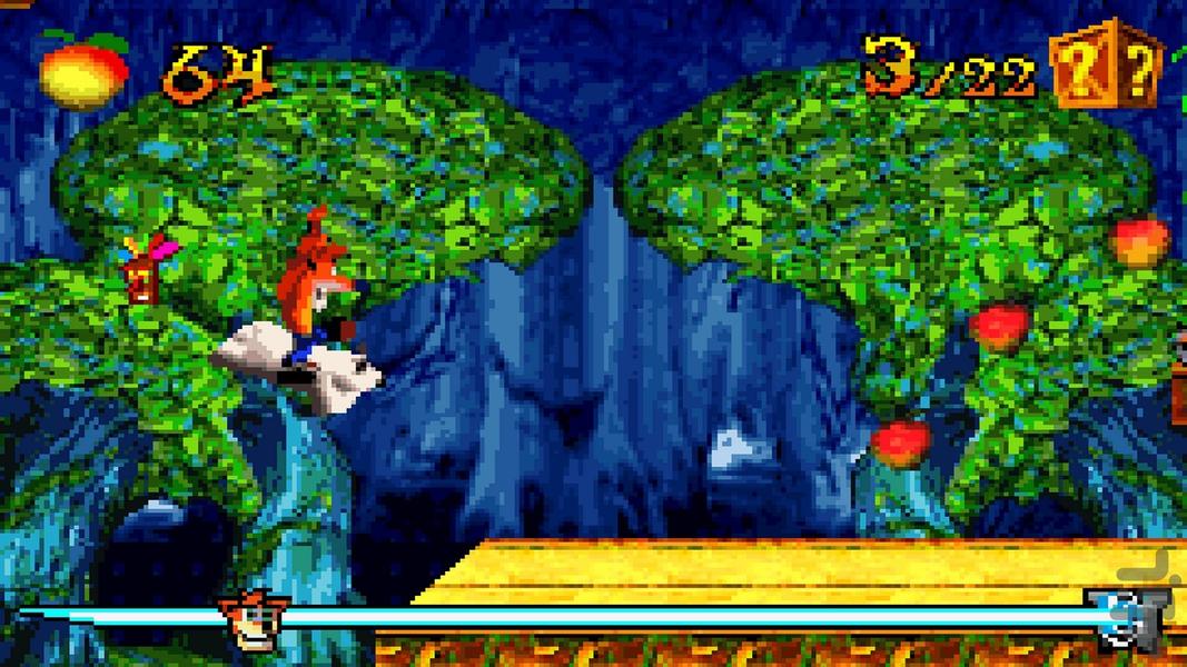 Crash Bandicoot Advance gba - Gameplay image of android game