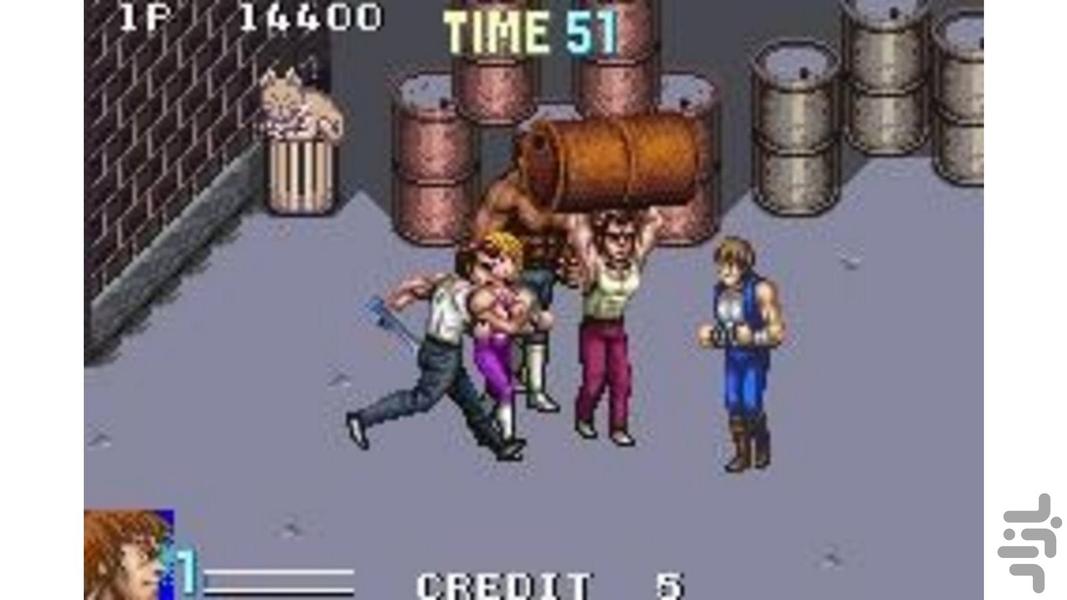 Double Dragon Advance gba - Gameplay image of android game