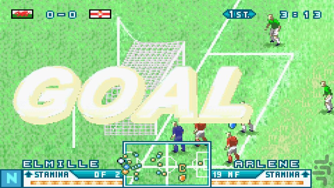 International Superstar Soccer - Gameplay image of android game