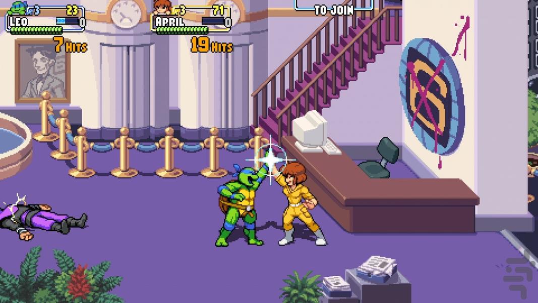 مدرن TMNT لاکپشت های نینجا - عکس بازی موبایلی اندروید