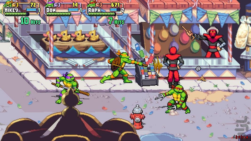 مدرن TMNT لاکپشت های نینجا - عکس بازی موبایلی اندروید
