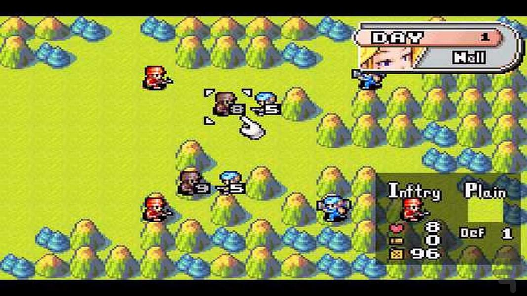 advance wars - Gameplay image of android game