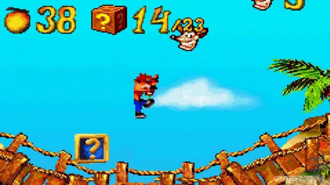 crash bandicoot 2n tranced - Gameplay image of android game
