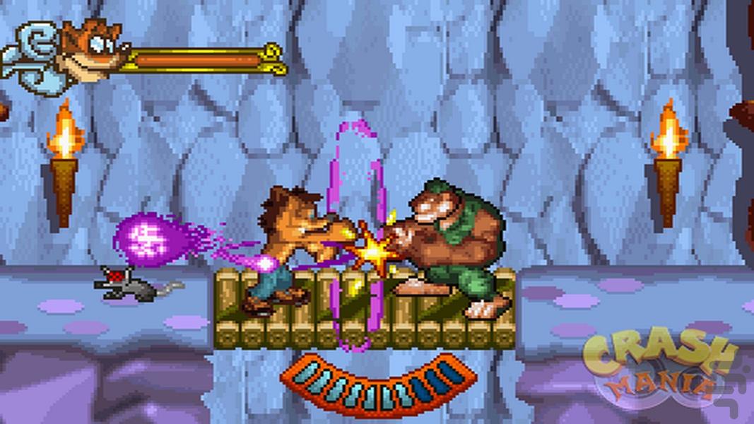 crash of the titans gba - Gameplay image of android game