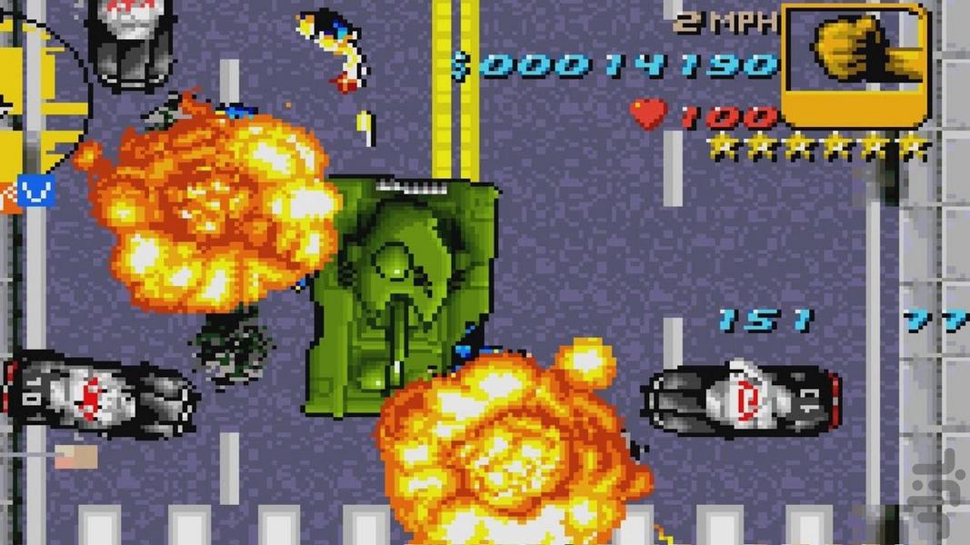 GTA پیشرفته - Gameplay image of android game