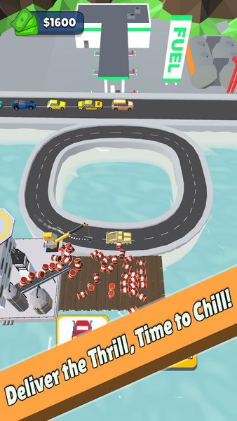 Idle Delivery Truck Tycoon - عکس بازی موبایلی اندروید