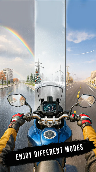 Moto Racing 3d Motorcycle Game - Gameplay image of android game