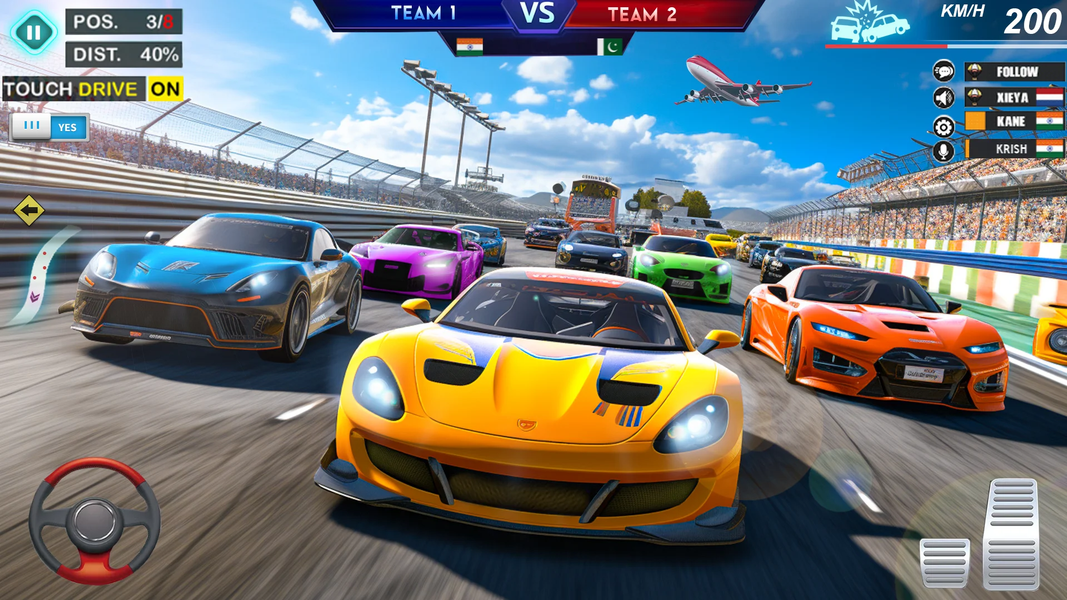 Car Race Game Arena Car Racing - Gameplay image of android game
