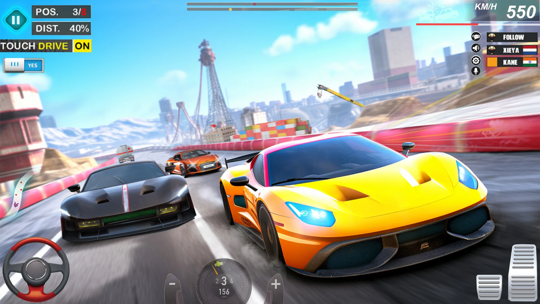 Car Race Game Arena Car Racing - Gameplay image of android game