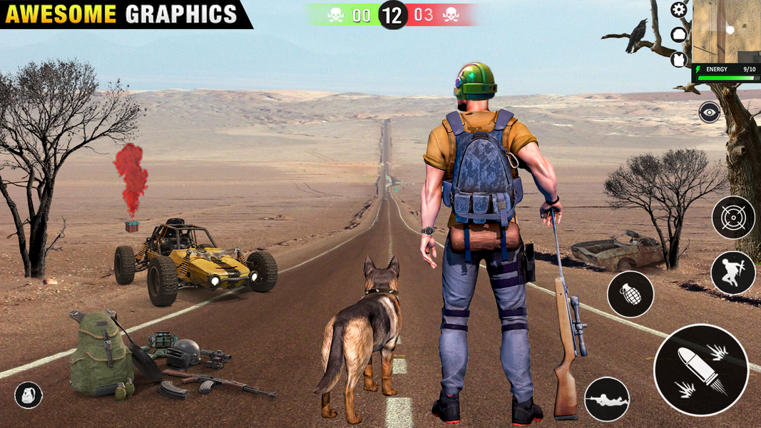 Sniper Zombie Shooting - Gameplay image of android game