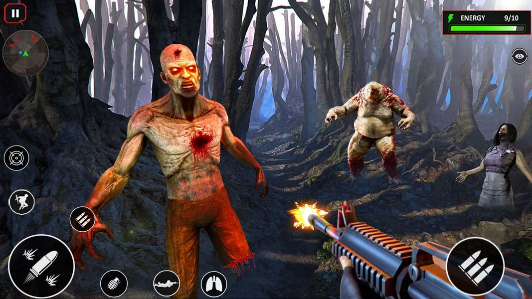 Sniper Zombie Shooting - Gameplay image of android game
