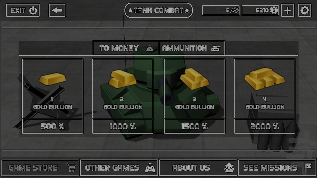 Tank Combat - Gameplay image of android game