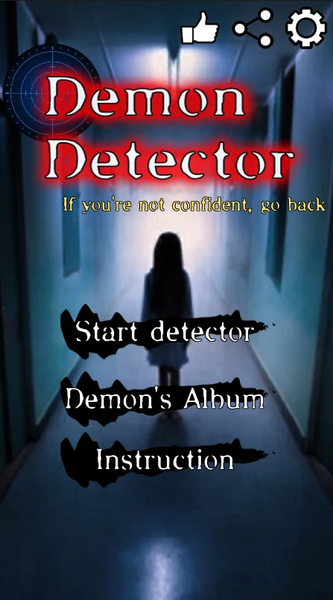 Demon Detector : Ghost Radar - Image screenshot of android app