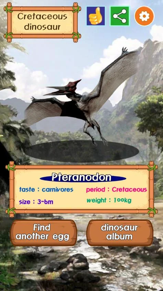 Tap Dinosaur Egg : Collecting - Gameplay image of android game